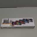 Soobest LED Digital Wall Clock with Seconds, Electric Clock Plug Auto DST Dimmer LED Large Display 10 Inches (White)