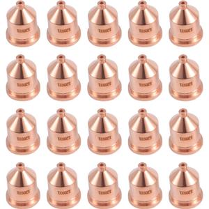 20Pcs 120931 Nozzle Tips 60A Fit for Hypertherm PMX 1000 1250 1650 Plasma Consumables