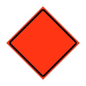 Roll-Up Sign Overlay-Mesh Nonreflective-Blank