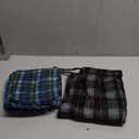 Real Essentials  Pack: Boys' Fleece Pajama Pants Soft PJ Bottoms for Kids Youth Teens Sleepwear (Ages 8-10)