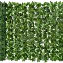 DearHouse Artificial Ivy Privacy Fence, 157.5x39in Artificial Hedges Fence and Faux Ivy Vine Leaf Decoration for Outdoor Decor, Garden Decor