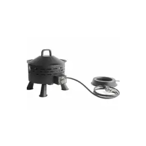HGTV PORTABLE GAS FIREPIT 17.2"
