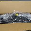 Everlasting Comfort Stadium Seats with Back Support - Adjustable Memory Foam Bleacher Chairs with Back and Cushion, Portable, Easy Folding Stadium Seat Cushion with Storage Pocket (16 inches x 17 inches x 15 inches, 01. Black)