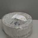 FRIDEKO HOME Ceiling Light Fixture-15.7 inch Light Fixtures Ceiling Mount with 2-Layer Fabric Shade Drum Light Fixture for Bedroom Living Room Kitchen Foyer Hallway