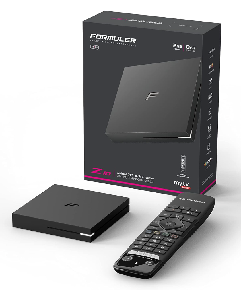 Formuler Z10 Android 10 Dual Band 5G 2GB Ram 8GB ROM 4K