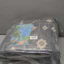 Black Farmhouse Washable 8x10 Area Rugs for Living Room, Bedroom, Dining Room Kitchen Table Rug for Under Table, Office, Dark Charcoal Tumble Stain Resistant Non-Slip Large Washable (8x10 Black/Multi)