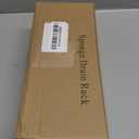 Cisily Kitchen Sink Caddy Organzier with High Brush Holder, Sponge Holder for Sink, 304 Rustproof Stainless, Kitchen Countertop Soap Dispenser Organizer, Kitchen Decor and Accessories (9.25, Black)