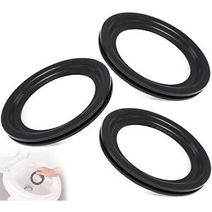 boeemi RV Toilet Seal Kit - Replacement 385311658 Flush Ball Seal for 300/310/320 CamperSeries, Solves Leakage Problems Between Top and Bottom of The Toilet, 3 Pack