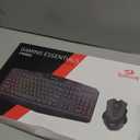 Redragon S101M-KS Gaming Keyboard and Mouse Wireless with Tri-Mode, RGB Keyboard and 4800 DPI Gaming Mouse, 10 Independent Multimedia Keys for Wins, PC, Computer, Wireless S101 Ideal for Gamer (Black-New)