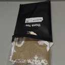 MACTING Countryside Burlap Tree Skirt Christmas 30 Inch White Snowflake Printed Xmas New Year Holiday Decorations Indoor Outdoor