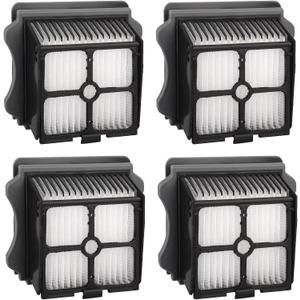 4 Pack Replacement Vacuum Filters Compatible with Tineco iFloor 3, Floor ONE S3, Floor ONE S5, Floor ONE S5 Pro Cordless Wet Dry Vacuum Cleaner