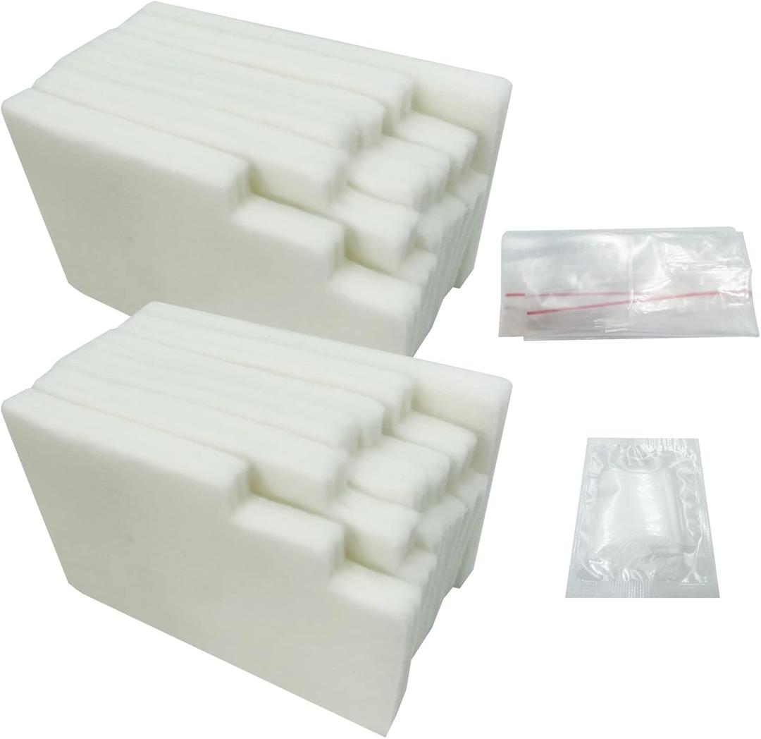 COCADEEX 2 Packs Waste Ink Box Sponge Pad Compatible with ET-2720 ET-2800 ET-2803 ET-2820 ET-2880 ET-4700 ET-4800 ET-2710 ET-2711 ET-2712 ET-2714 ET-2715 ET-2721 ET-2726 Printers (2 Packs Sponge)