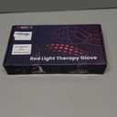 Cordless Red Light Therapy Glove for Hand, 5000mAh Rechargeable Dual-Sided 112 LEDs 660nm&850nm Infrared Light Therapy Device for Hand Fingers Wrist Joint Pain Relief (Black)