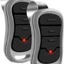 2-Pack Genie Garage Door Opener Remote G3T-A/G3T-R/G3T-BX, Compatible with All Genie Intellicode Garage Door Opener