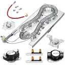 【Upgraded】W11344457 W11045584 WP3387747 8527865 Heating Element for Maytag Bravos XL Kenmore &Whirlpool Duet Cabrio Dryers MEDB835DW4 MED6230RHW1 MED6230HW2 MED5630HW1 MED5630HW2 WED5100HW1MED9700SB0