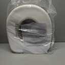 Carex Toilet Seat Riser, Round Raised Toilet Seat Adds 3.5 inches to Toilet Height, for Assistance Bending or Sitting, 300 Pound Weight Capacity Toilet Riser