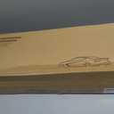 A-KARCK 4" Inlet Exhaust Resonator, 4" Inlet 4" Outlet 30" Overall Length Muffler Resonator Stainless Steel