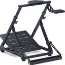 GT OMEGA DD-X Wheel Stand - Provides Incredible Stability, Angle & Height Adjustment, Includes an Adjustable Gear Shifter Mount