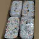 The Honest Company Clean Conscious Diapers for Delicate Skin | Up to 100% Leakproof | Hypoallergenic, Fragrance Free | Gender Neutral | Super Club Box, Size 7 (41+ lbs), 64 Count (Prints May Vary) (Barnyard Babies + Pattern Play)