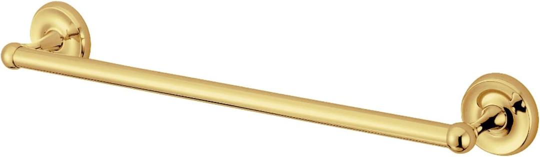 Kingston Brass BA312PB Classic 18-Inch Towel-Bar, Polished Brass
