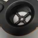 Lift and Turn Bathtub Drain Stopper with ABS Plastic Bushing, Fits in 1-1/2 Inch or 1-3/8 Inch Inner Bathtub Shoe, Easy to Install, Venetian Bronze