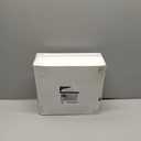 FLOWERCAT 60PCS White Plastic Plates - Heavy Duty White Disposable Plates for New Year Party/Wedding -serve for 30 guests Include 30PCS 10.25" & 30PCS 7.5" Plates for Party