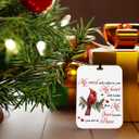 4 Pcs Cardinal Christmas Car Air Freshener Cardinal Memorial Air Freshener for Cars Hanging Memorial Christmas Car Accessories Decor Decorations Gifts for Women