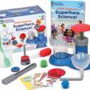 Learning Resources STEM Explorers Superhero Science!, Critical Thinking, Experiments for Kids, Magnets for Boys and Girls, Ages 6+,21 Pieces
