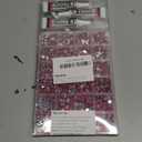 20100Pcs Magenta Resin Rhinestones 2, 3, 4, 5, 6mm Flatback for Bedazzling Crafting Crafts Clothing Clothes Fabric Shoes Nail Art, Flat Back Gems Diamonds Bedazzler Kit Bulk Jewels Crystals Gemstones