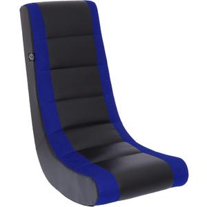 The Crew Furniture Kids & Teens Classic Video Rocker Gaming Chair  Lightweight Ergonomic Floor Rocker in Black and Blue with Easy-Clean Faux Leather & Mesh The Crew Furniture Kids & Teens Classic Video Rocker Gaming Chair  Lightweight Ergonomic Floor Rocker in Black and Blue with Easy-Clean Faux Leather & Mesh