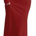 SOLY HUX Women's Long Sleeve Off The Shoulder Bodycon Dress Elegant Maxi Dress Cocktail Prom Dresses S