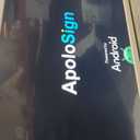 ApoloSign 32'' UHD 4K Smart Portable TV 2nd Gen, 16(8+8) GB RAM+256GB, Android 15, EDLA-Certified, Portable Touch Screen Monitor, Built-in 15000mAh Battery, Full Swivel Rotation, Voice Remote Control