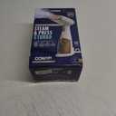 Conair Handheld Garment Steamer for Clothes, Turbo ExtremeSteam 1875W Fabric Steamer, Portable Handheld Design, Strong Penetrating Steam, White/Champagne