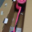 Scooter for Kids Ages 3-5 - Light Up Wheels, Extra Wide Deck, Foot Activated Break, Self Balancing Kids Toys for Boys & Girls (Pink/Purple)