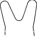 316075103 Oven Bake Element 316075104 FIt for Frigi-daire Ken-more Oven Heating Element FEF303BWA FEF303CWA FEF303CWC FEF326ABC FEF352AUA 79015011400 79015031401 by AMI PARTS
