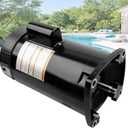 B2854 Pool Pump Motor,1-1/2 HP,56Y Frame,230/115 Volts,3450 RPM,Compatible withwith A.O. Smith Century,Pentair Sta-Rite Whisperflo Challenger Pinnacle Anthony Above&In Ground Pool Pumps