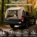 Inflatable Truck Bed Tent & Air Mattress with Built-in Pump and Pillows, Waterproof PU2000mm Air Mattress Pickup Inflatable Trcuks Tent for Road Trip Camping Outdoor Travel