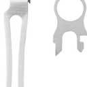 LEATHERMAN, Quick Release Pocket Clip and Lanyard Ring for Charge, Wave & Surge Multi-Tools, Stainless, One Size
