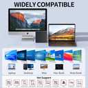 External CD DVD Drive for Laptop USB 3.0 USB C CD Burner External DVD Drive Portable CD ROM Burner Reader Writer Drive External DVD Player for Laptop Desktop PC Windows 11/10/8/7 MacBook Mac OS Linux