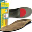 Footlogics Orthotic Shoe Insoles with Built-in Raise for Ball of Foot Pain, Mortons Neuroma, Flat Feet - Metatarsalgia, Pair (Full Length, M (Men's 8-9.5, Women's 9.5-11))