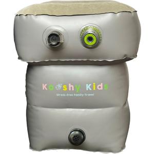 Kooshy Kids Self-Inflating Kooshion  Worlds First Rechargeable Travel Cushion for Kids  Compact, Lightweight, Adjustable Comfort for Airplanes, Cars & Trains