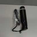 Bonsenkitchen Hand Blender, Immersion Blender with 2 Mixing Speed, Electric Handheld Mixer Portable Stick Mixer with Stainless Steel Blades for Soup, Smoothie, Puree, Baby Food (Single, Black)