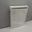 11x14 Shadow Box Picture Frame Display Case with Soft Linen Back-Thickened Panel,Large White Deep Shadow Box Frame 11x14 for Graduation Flower Medal Pet Photo Craft Memorial Gift