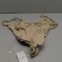 Backless Thong Shapewear for Women with Tummy Control, Seamless Sculpting Bodysuit for Workouts and Daily Wear (Large-X-Large, Apricot)