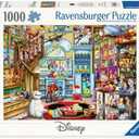 Ravensburger - Disney & Pixar - 1000 Piece Jigsaw Puzzle - Stunning, Vivid Imagery of Favorites Mickey Mouse, Olaf & More - Toy Shop Scene - Ideal Gift - Frameable Art- Puzzles for Adults