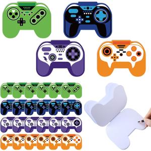 Maitys 24 Pcs Game Controller Shaped Notepads Bulk Mini Pocket Gaming Notebook Novelty Memo Pads for Journaling Office Supplies Party Favors