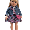 Amazing Girls 18 inch Doll Claire Cheetah Chic