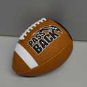 Passback Junior Composite Football, Ages 9-13, Youth Training Football, (Ships Deflated)