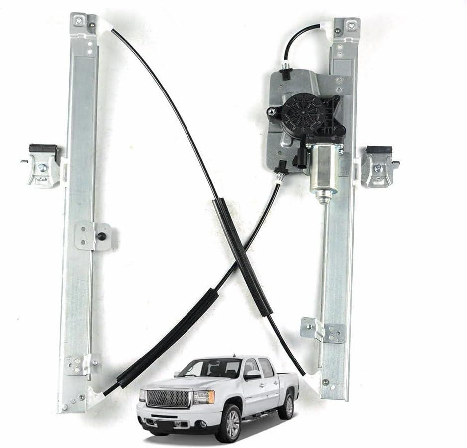 SHOWSEN 741-444 Rear Driver Power Window Regulator W/Motor Fit 07-13 Avalanche GMC Yukon XL 07-14 Cadillac Escalade ESV Silverado SHOWSEN 741-444 Rear Driver Power Window Regulator W/Motor Fit 07-13 Avalanche GMC Yukon XL 07-14 Cadillac Escalade ESV Silverado