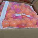 Amazon Basics BPA Free Ball Pit Balls with Storage Bag, Crush-Proof Plastic for Toddlers Kids 12+ Months Play, Phthalate Free, 6 Bright Colors, Pack of 400